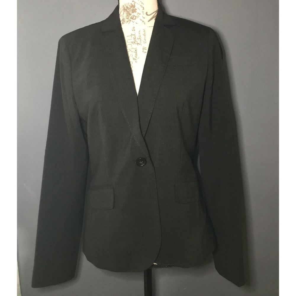 J. crew dark gray blazer size 6